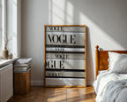 Vogue Stack Poster