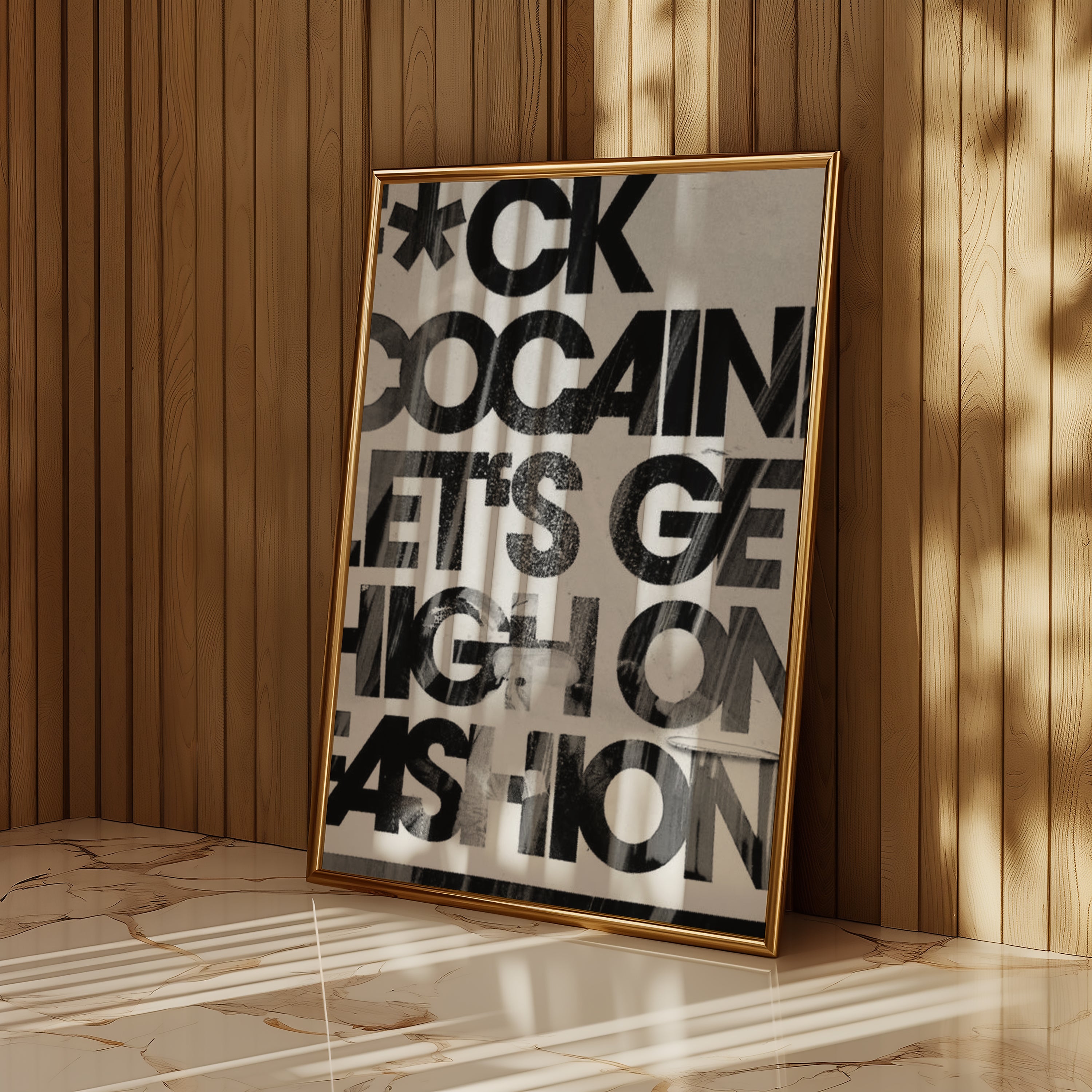 High on Fashion Poster