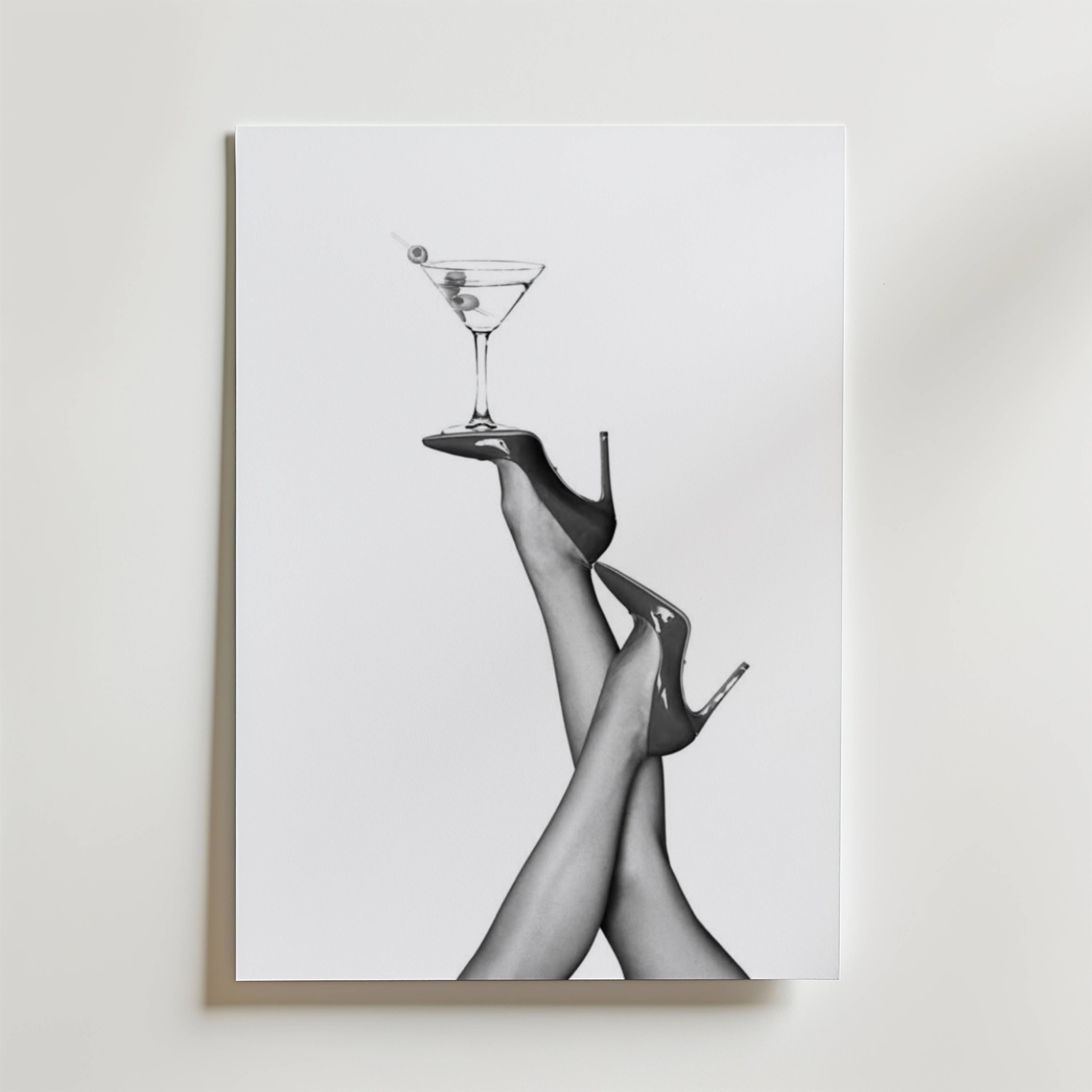 Martini Glam Poster