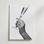 Champagne Elegance Poster