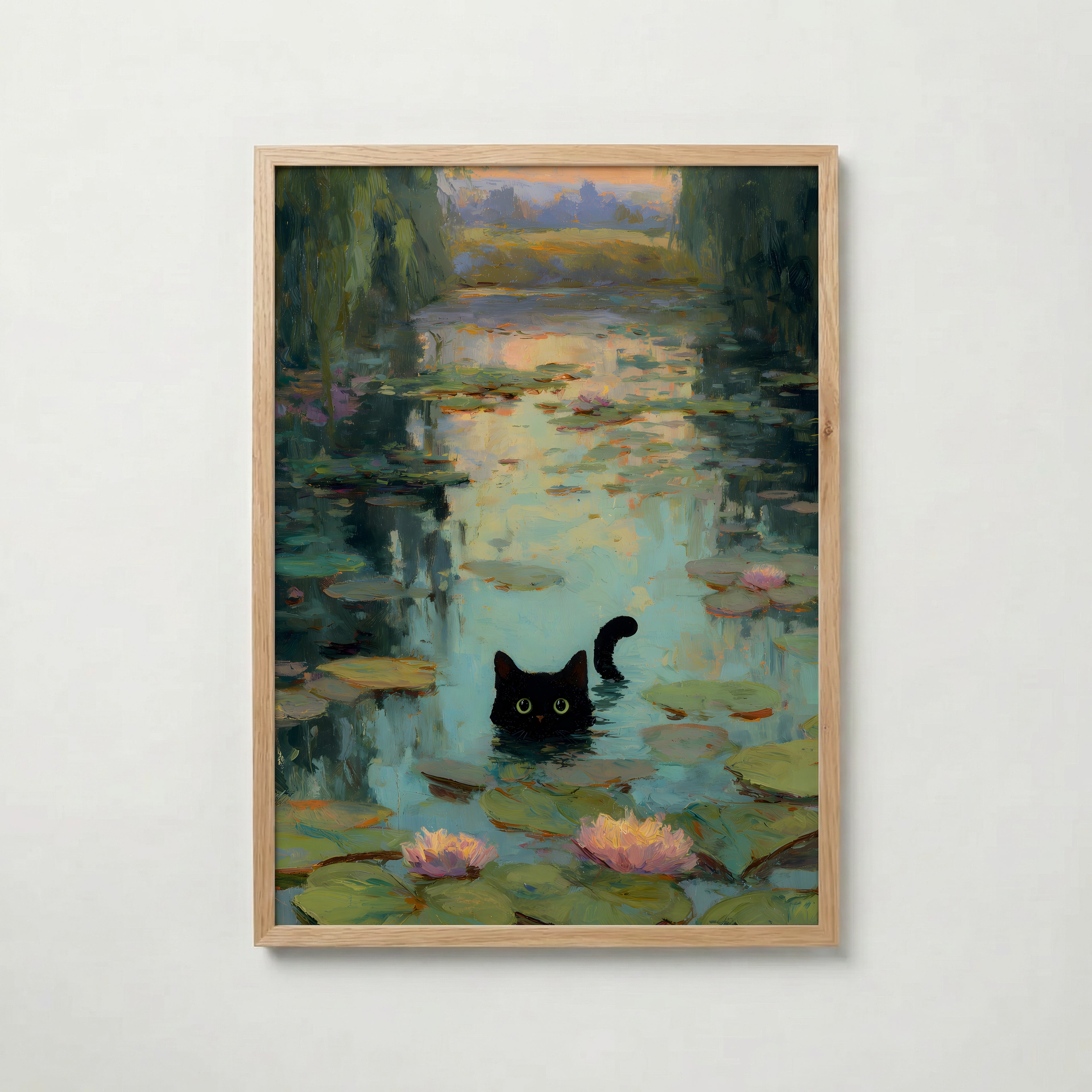 Midnight Reflections Poster