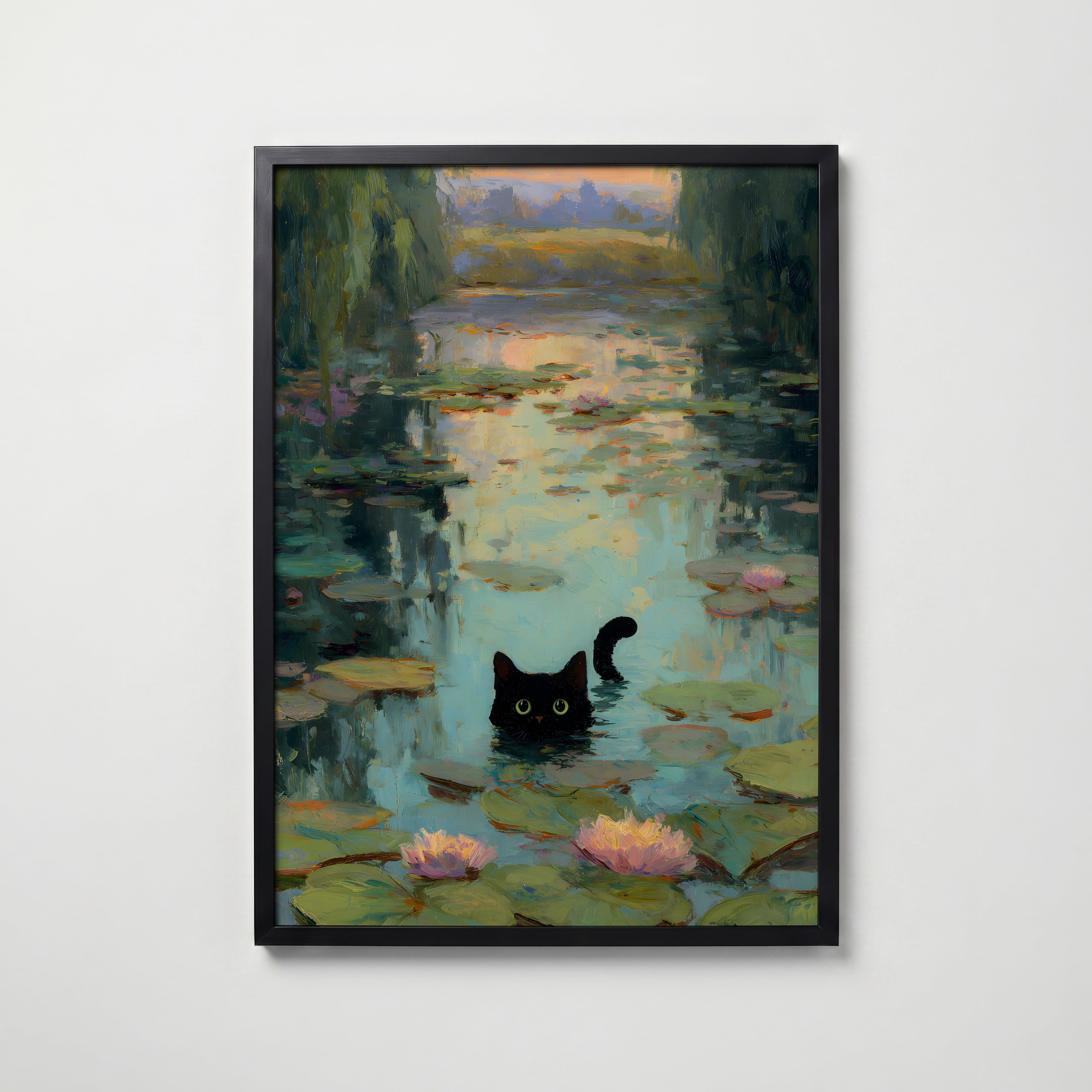 Midnight Reflections Poster