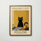 Morning Authority Cat Poster