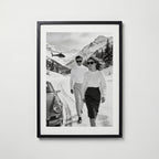 Alpine Noir Elegance Poster affisch – köp poster online – Bozetto väggdekoration