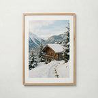 Alpine Retreat Essence Poster poster – väggdekoration för hemmet – köp hos Bozetto