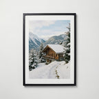 Alpine Retreat Essence Poster – köp affisch till hemmet – Bozetto väggdekoration