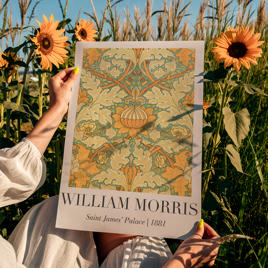 William Morris Saint James' Palace 1881 Poster