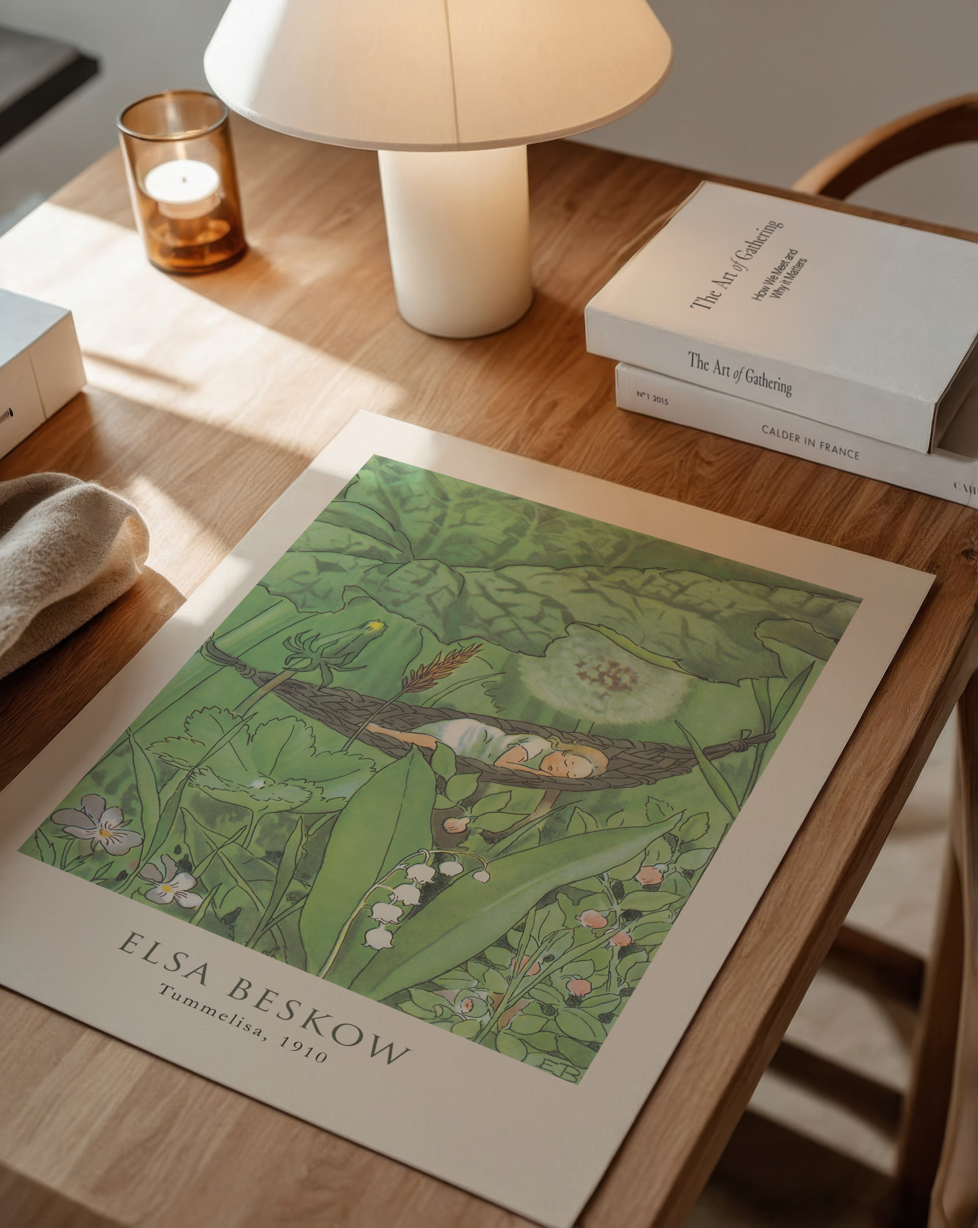 Elsa Beskow Tummelisa 1910 Poster – poster väggdekoration