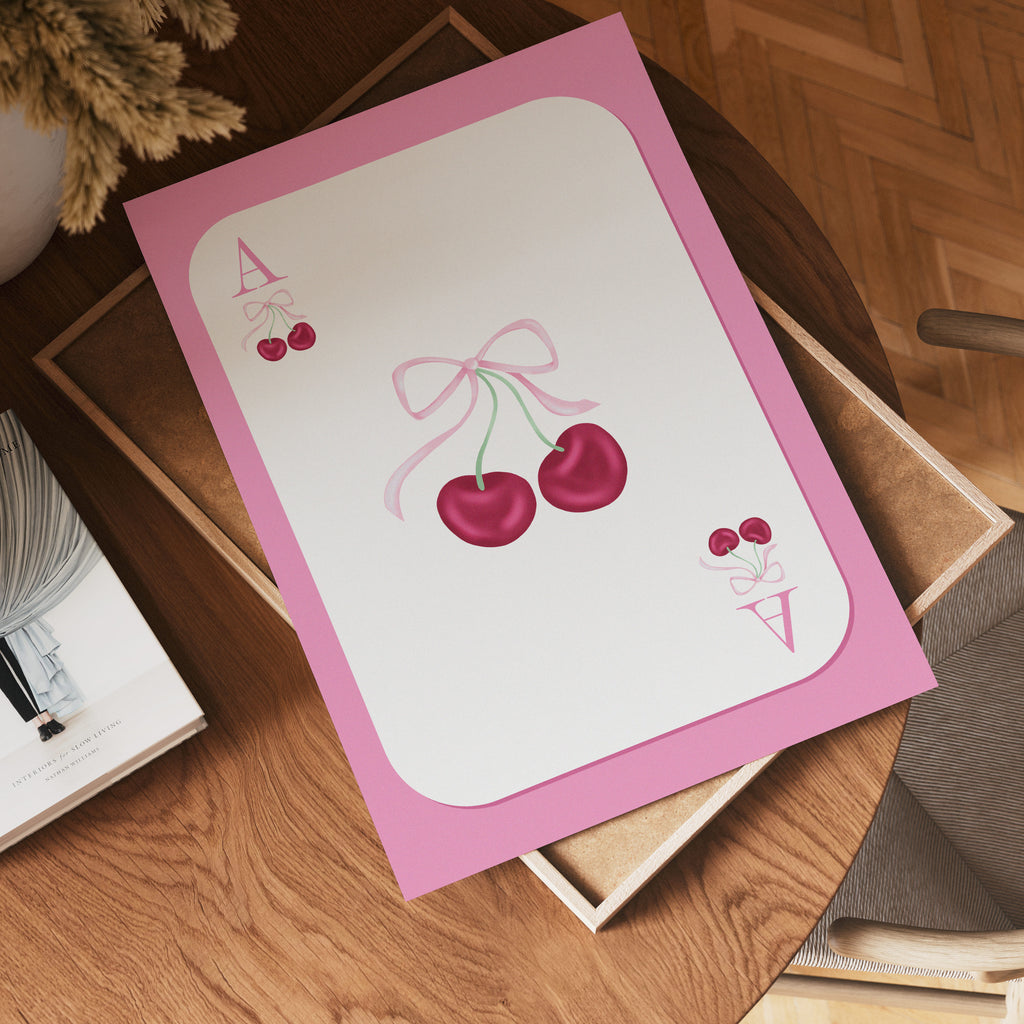 Ace of Cherries Poster