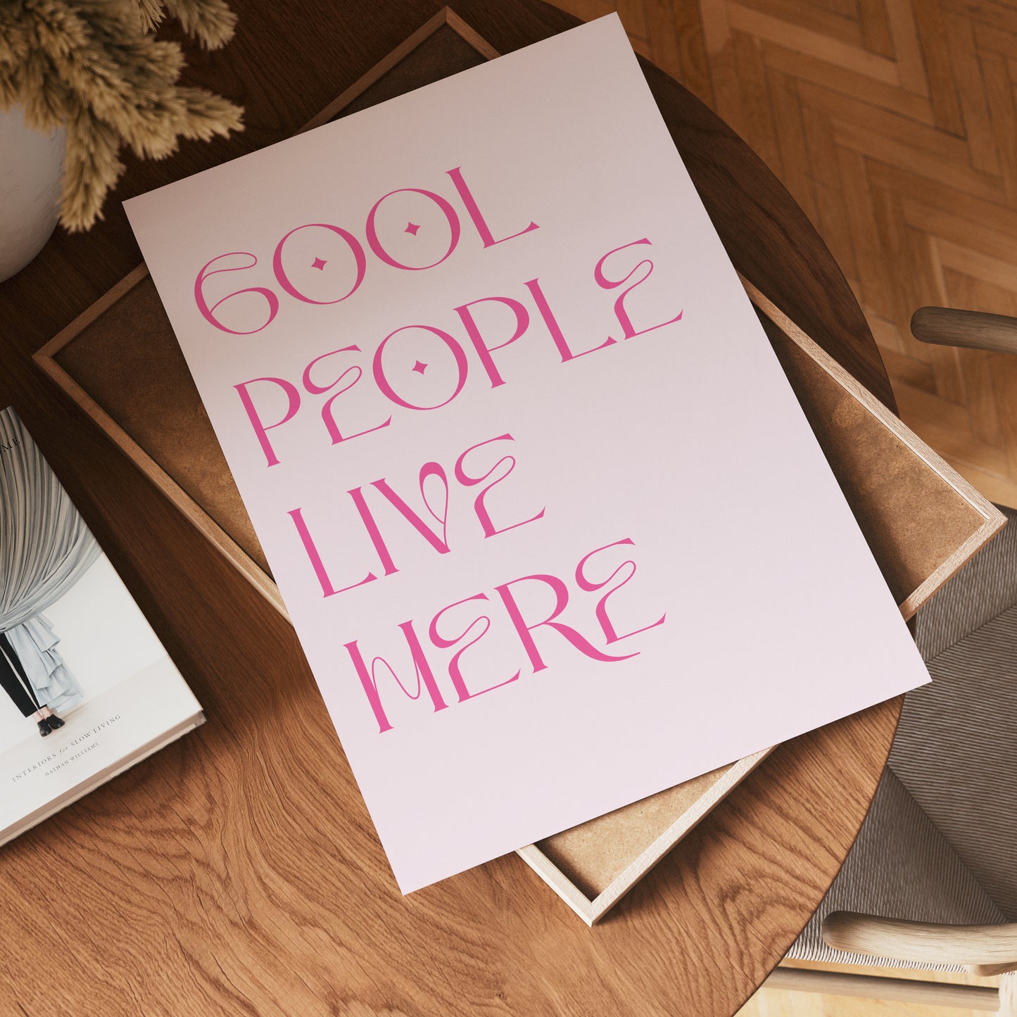 Cool People Live Here Poster