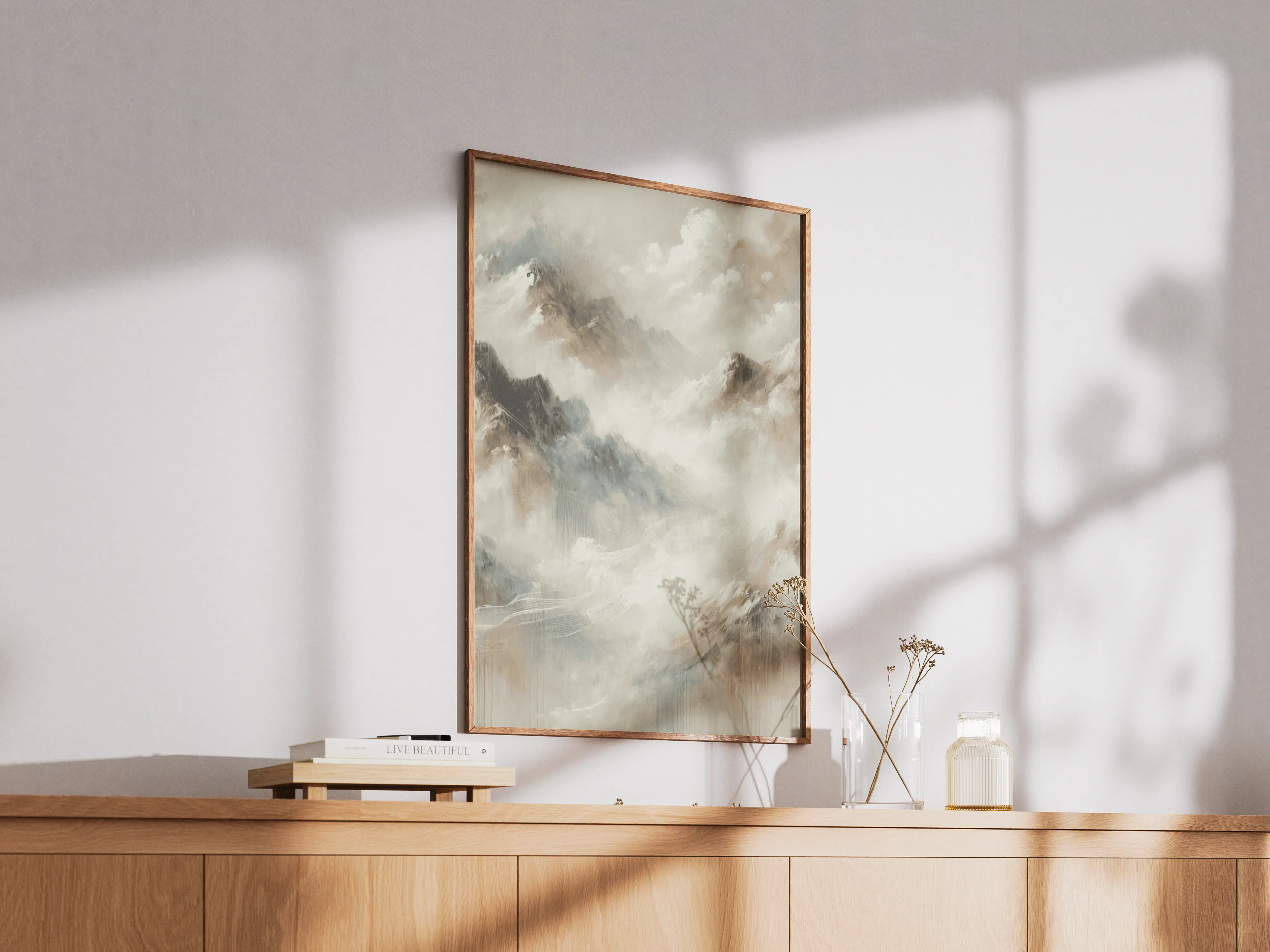 Mountains of Tranquility Poster