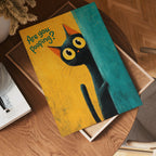 Bathroom Inspector Cat Poster