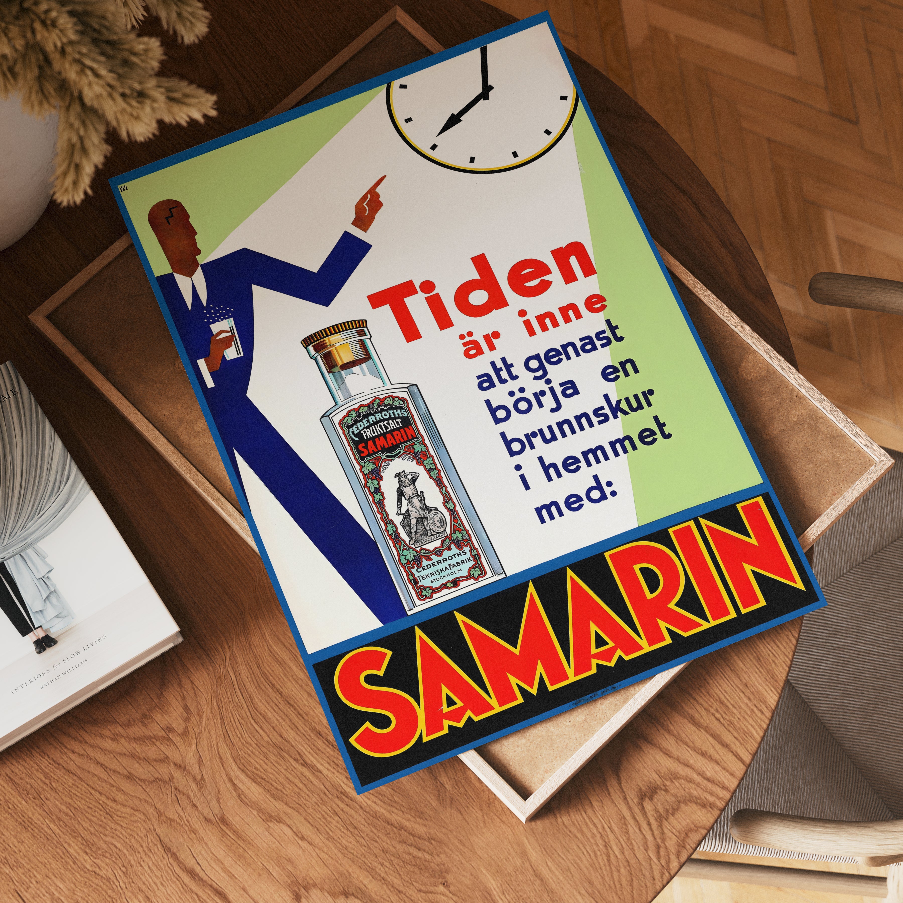 Samarin Vintage Apothecary Poster
