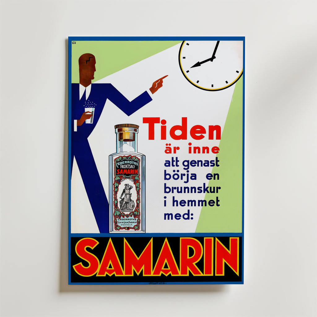 Samarin Vintage Apothecary Poster