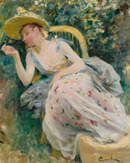 Carl Larsson Study for Rokoko Poster