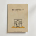 The Pianist – stilfullt konsttryck från Bozetto, tryckt på matt finpapper i hög tryckkvalitet
