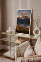 Torres del Paine at Dawn Poster