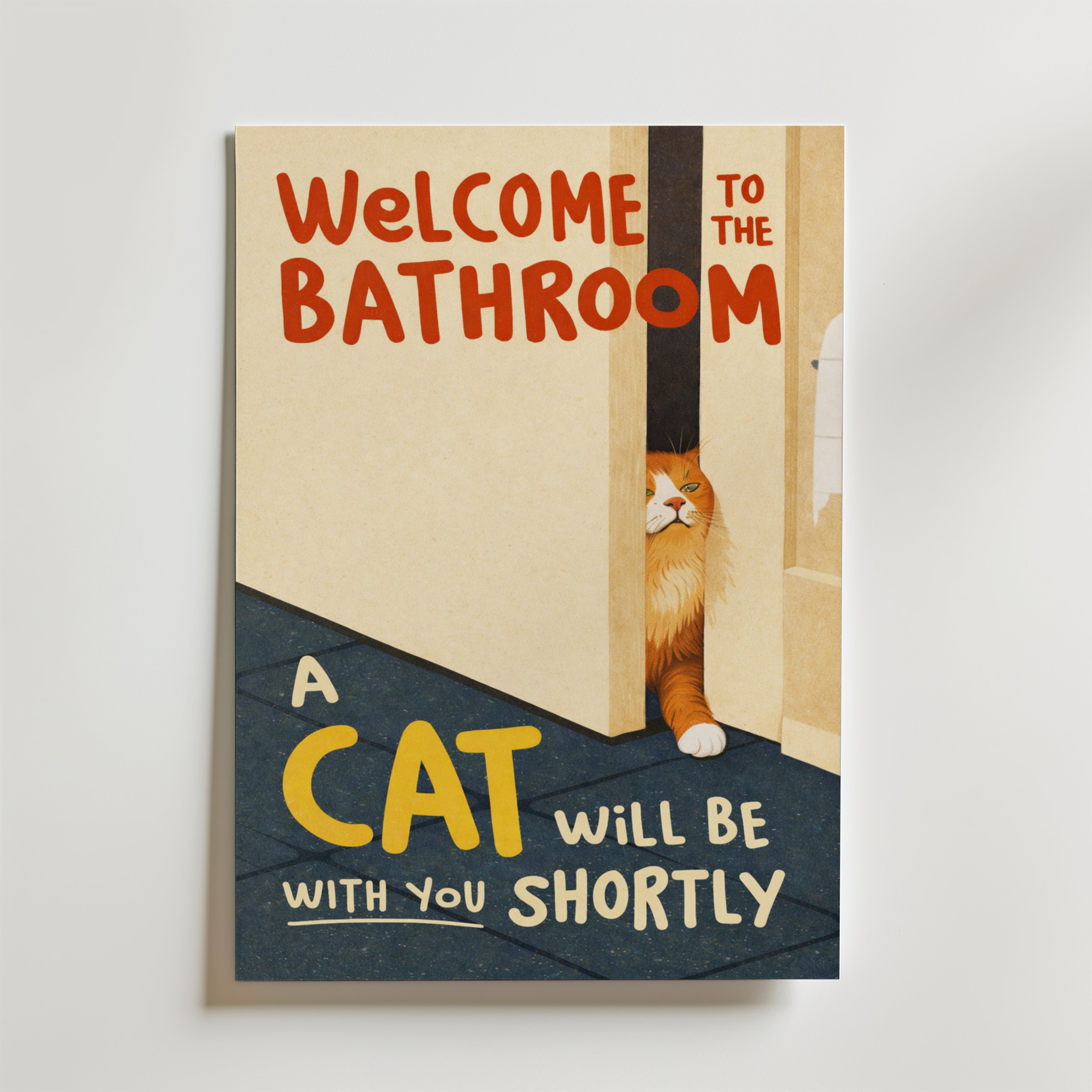 Bundle 4-pack Cat Rules & Bathroom Humor