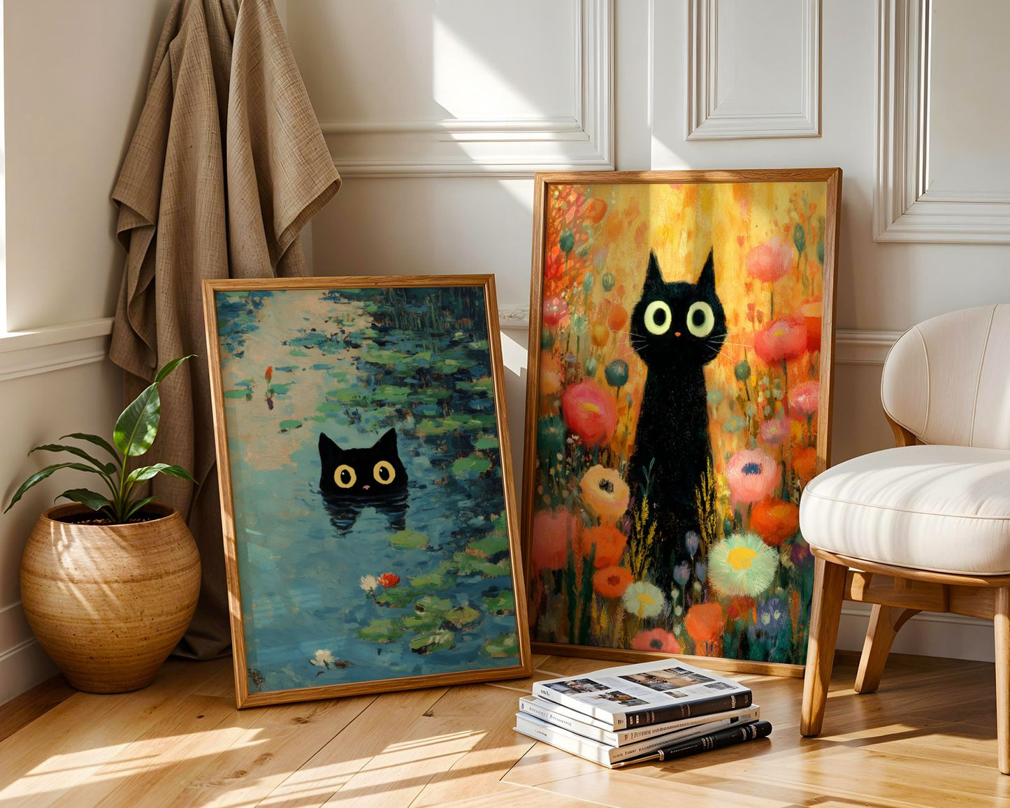 Bundle 2-pack Dreamy Black Cat Duo