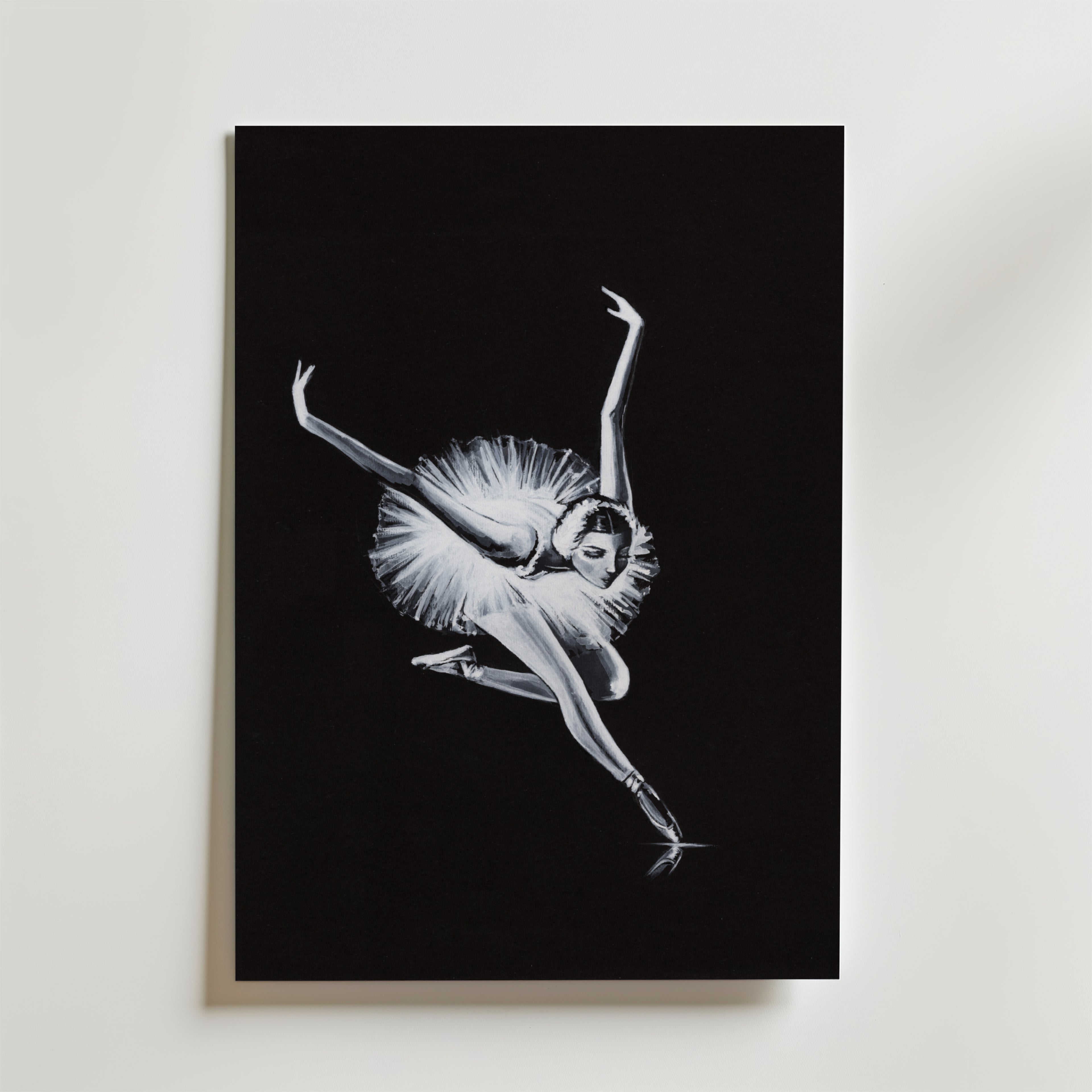 Helena Engström White Swan Poster