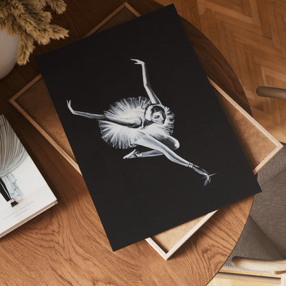 Helena Engström White Swan Poster