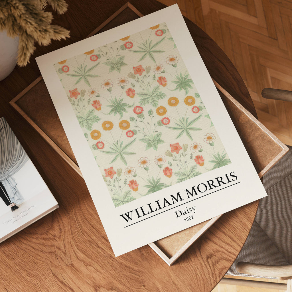 William Morris Daisy Poster