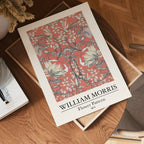 William Morris Flower Pattern Poster
