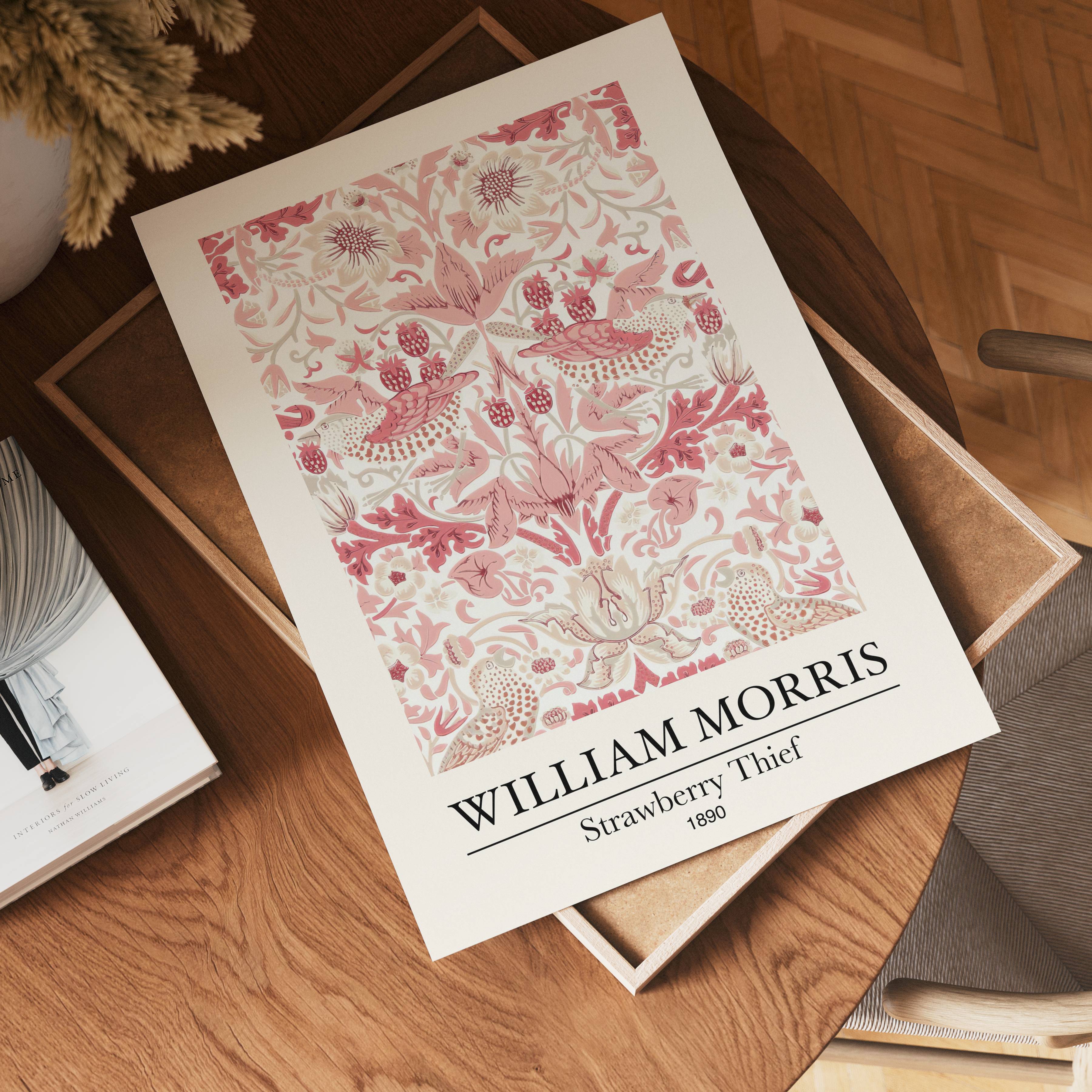 William Morris Strawberry Thief Poster