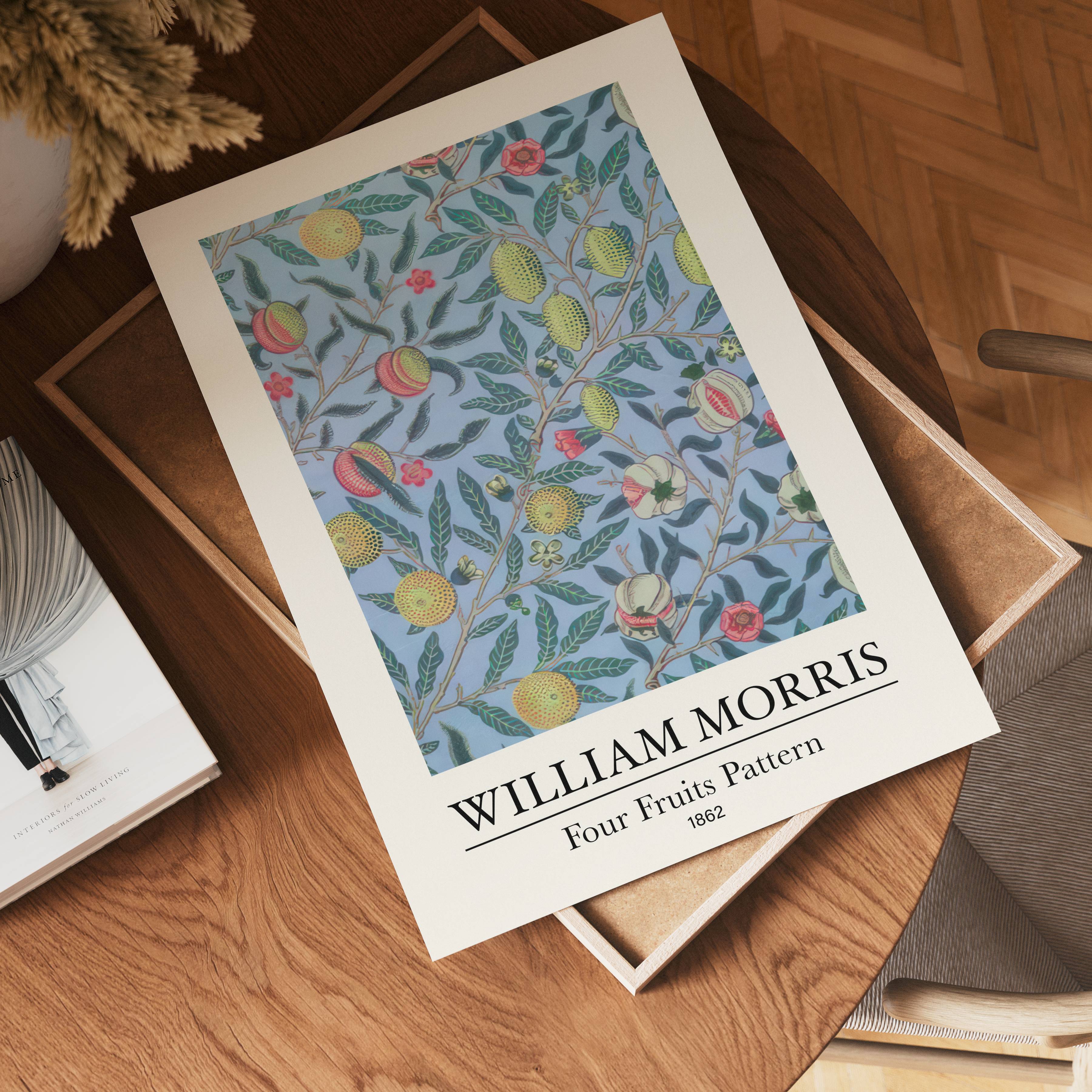 William Morris Four Fruits Pattern 1862 Poster