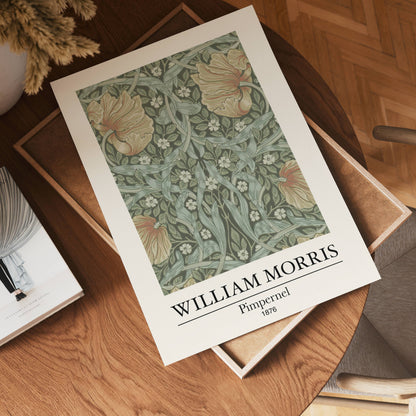 William Morris Pimpernel Poster
