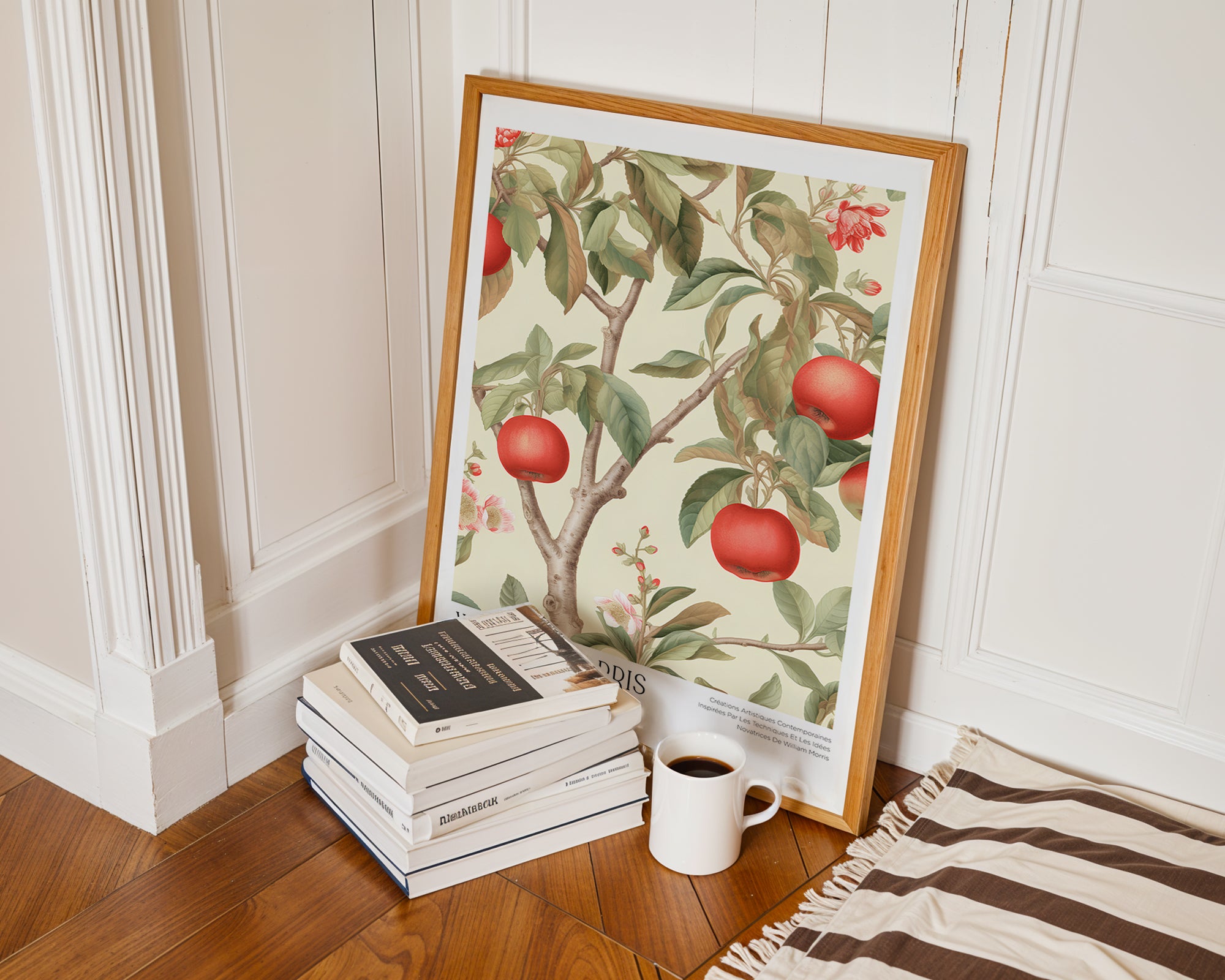 William Morris Crimson Orchard Apple Poster – poster väggdekoration