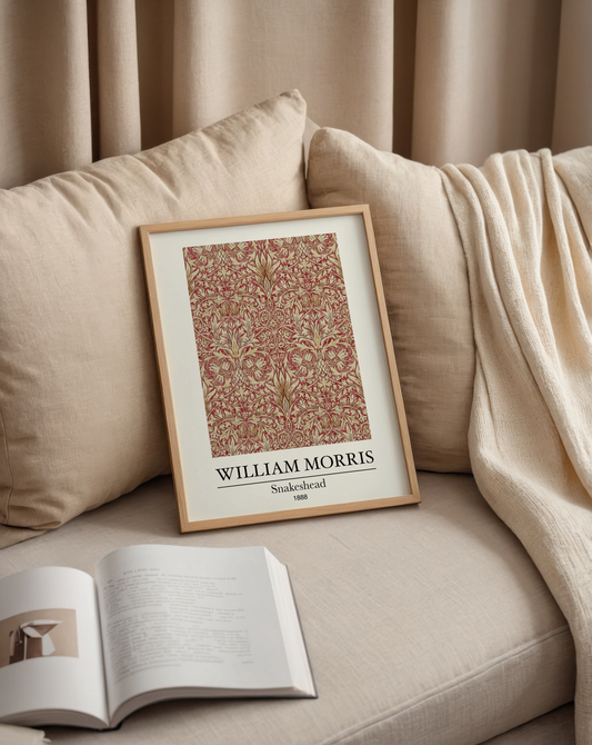 William Morris Snakeshead Poster