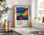 Yayoi Kusama Cosmic Waves Poster