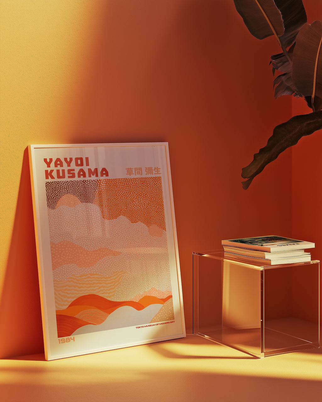 Yayoi Kusama Desert of Dots Poster