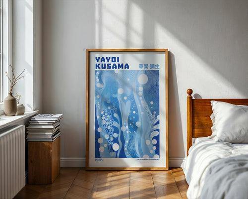Yayoi Kusama Floating Infinity Poster