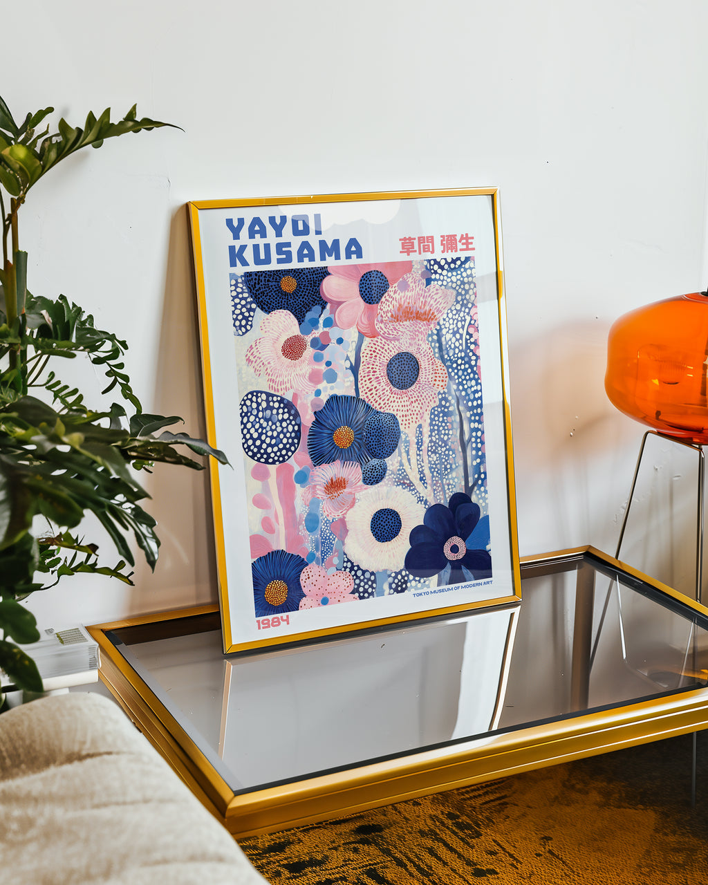 Yayoi Kusama Floral Harmony Poster