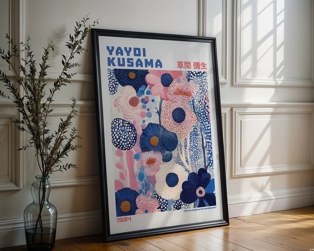 Yayoi Kusama Floral Harmony Poster