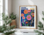 Yayoi Kusama Floral Infinity Poster