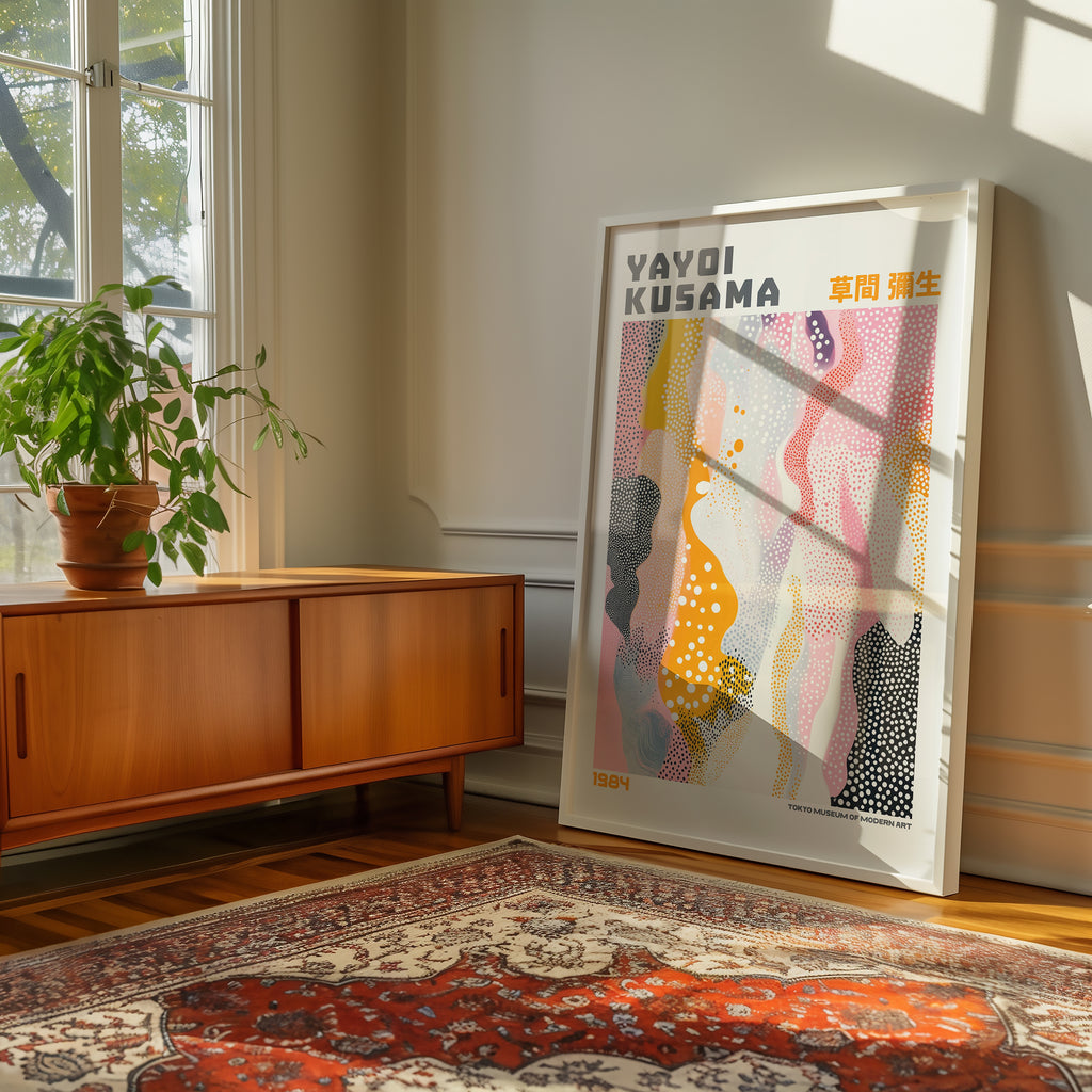 Yayoi Kusama Flowing Mirage Poster