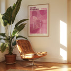 Yayoi Kusama Pink Infinity Dots Poster