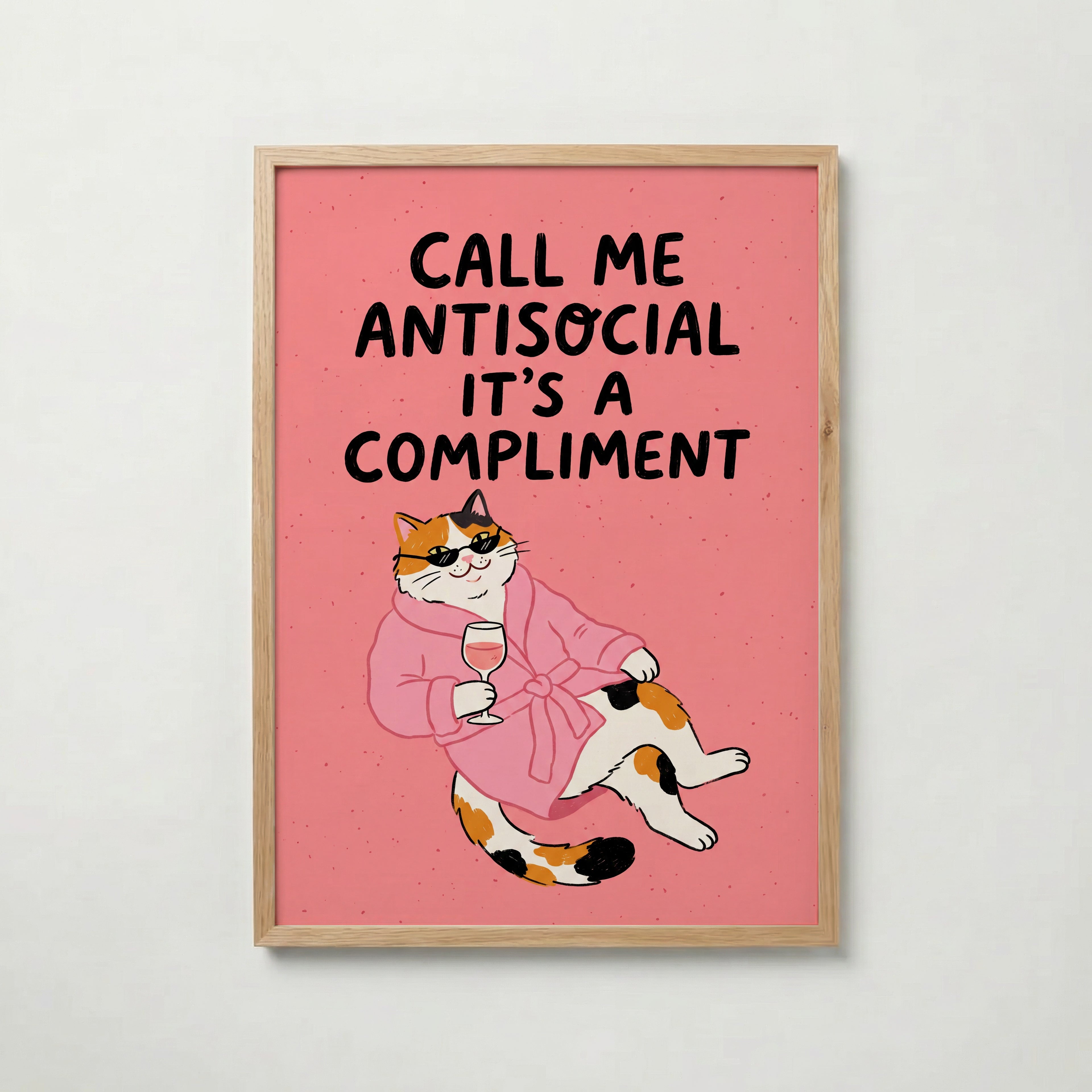 Call Me Antisocial Poster – ekram