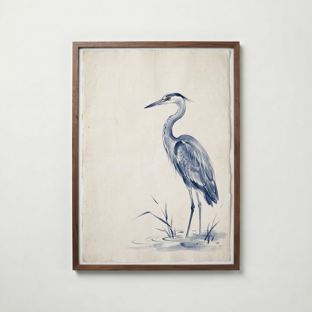 Blue Heron – valnötsram