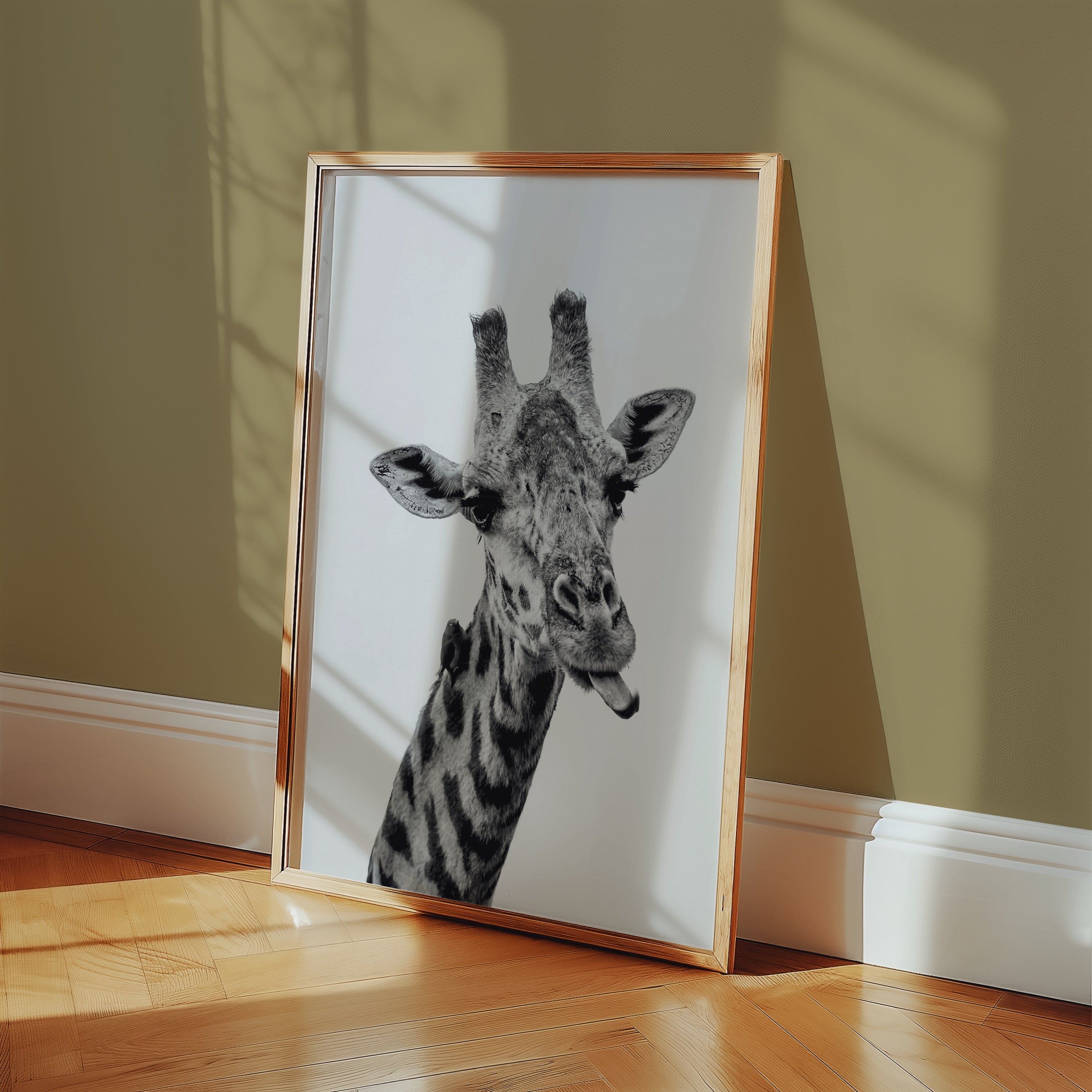 Cheeky Giraffe Poster – i rum 2