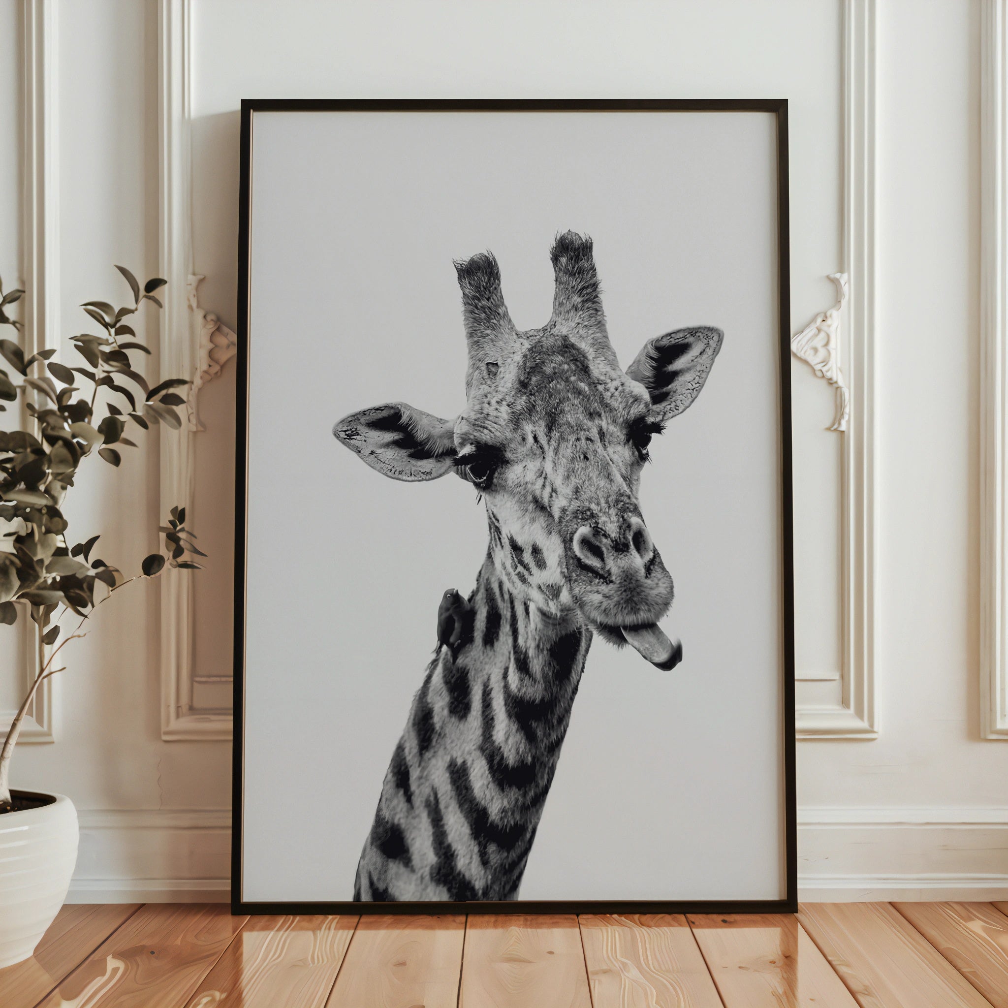 Cheeky Giraffe Poster – i rum 5