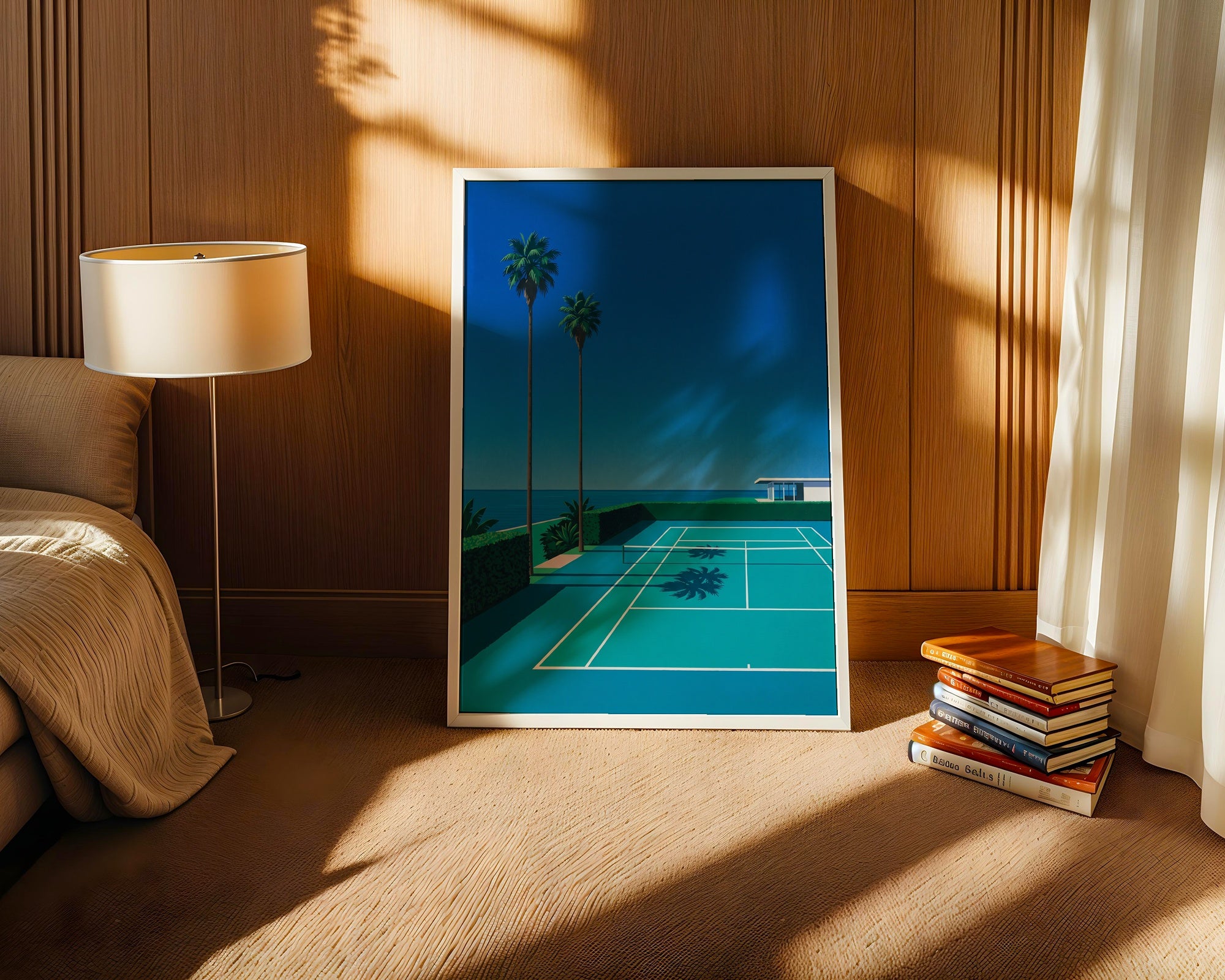 Coastal Court Poster – i rum 5