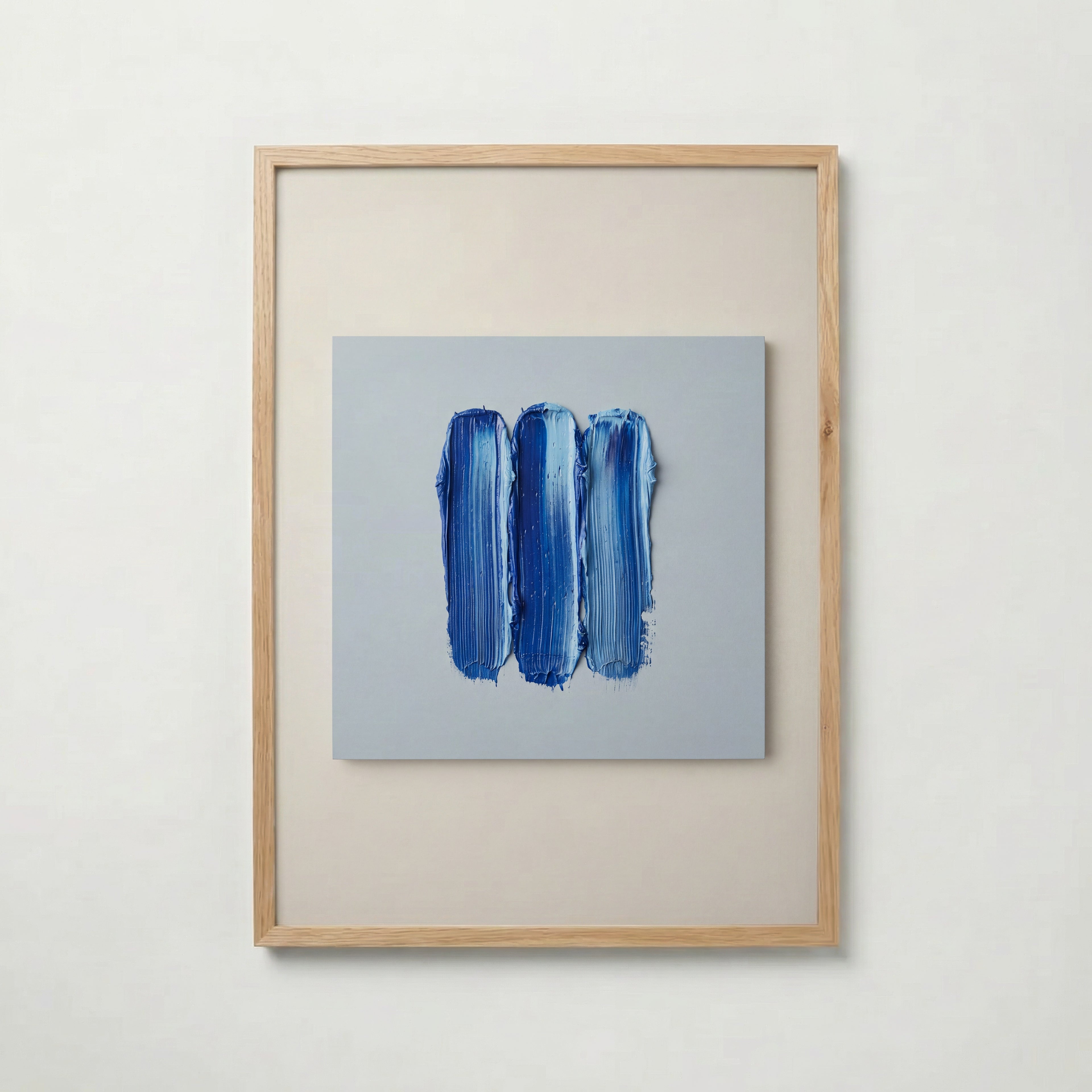 Cobalt Bands Poster – ekram