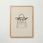 Cowboy Cat Poster – ekram