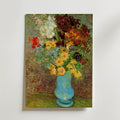 Van Gogh Vase With Daisies And Anemones Poster – utan passepartout