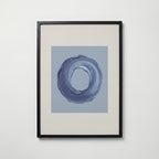 Denim Loop Poster – svart ram