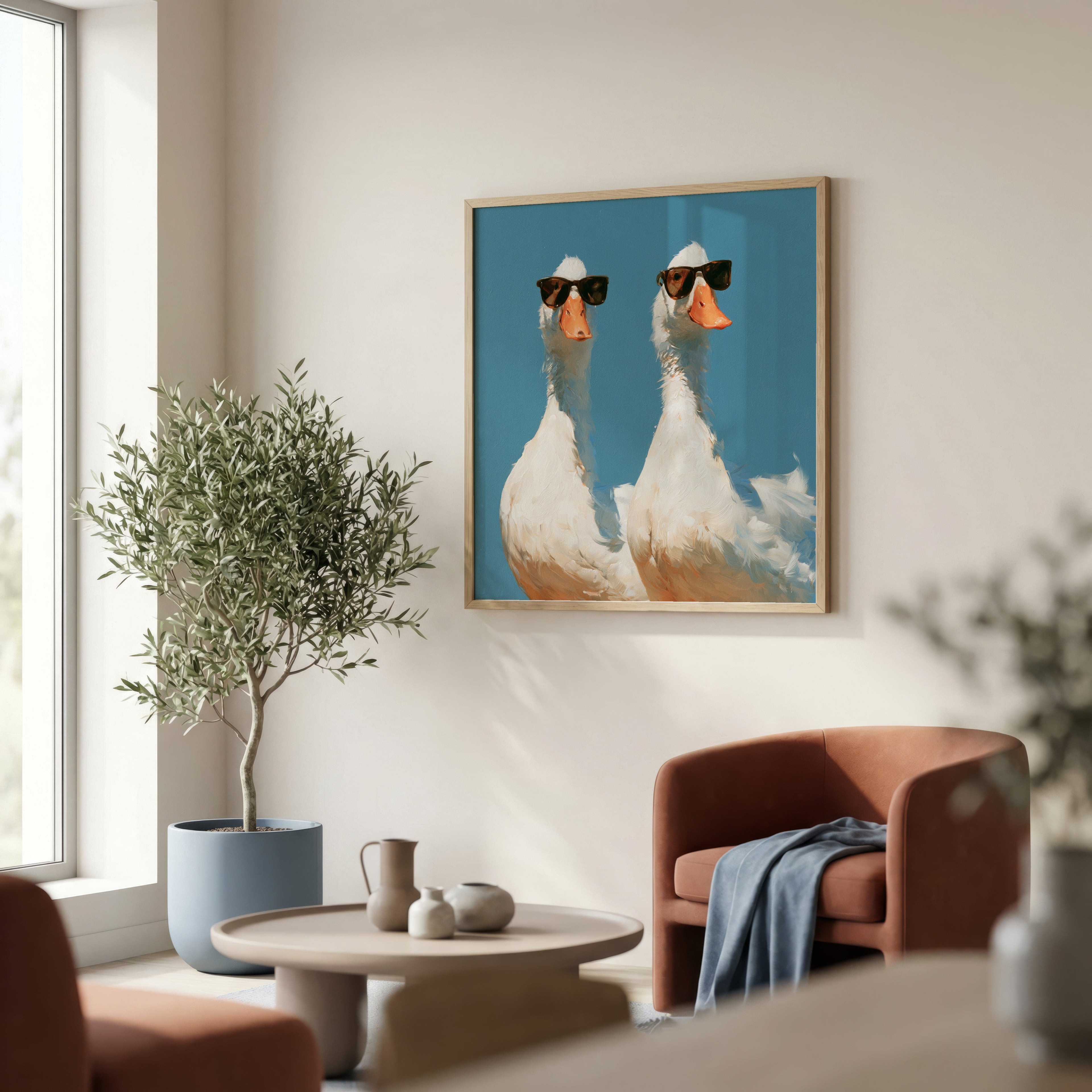 Goose Swag Poster – i rum 4